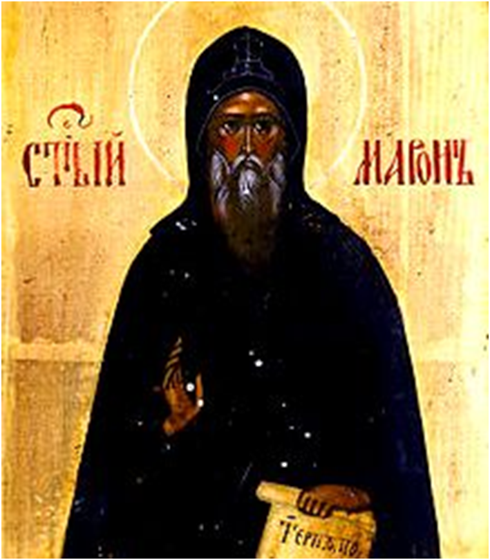 Православная икона Святого Марона
