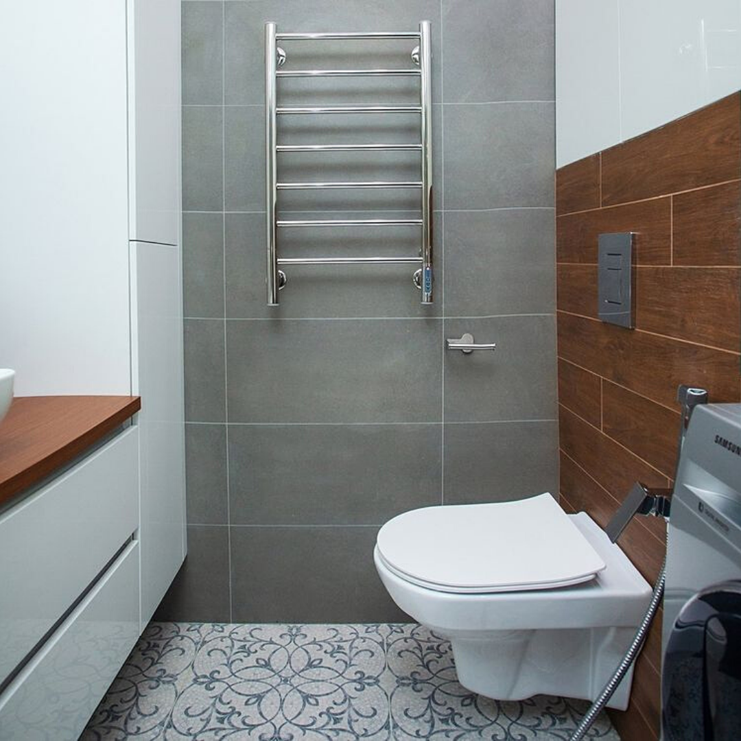 Керамогранит на полу коллекции  "Рочестер" 