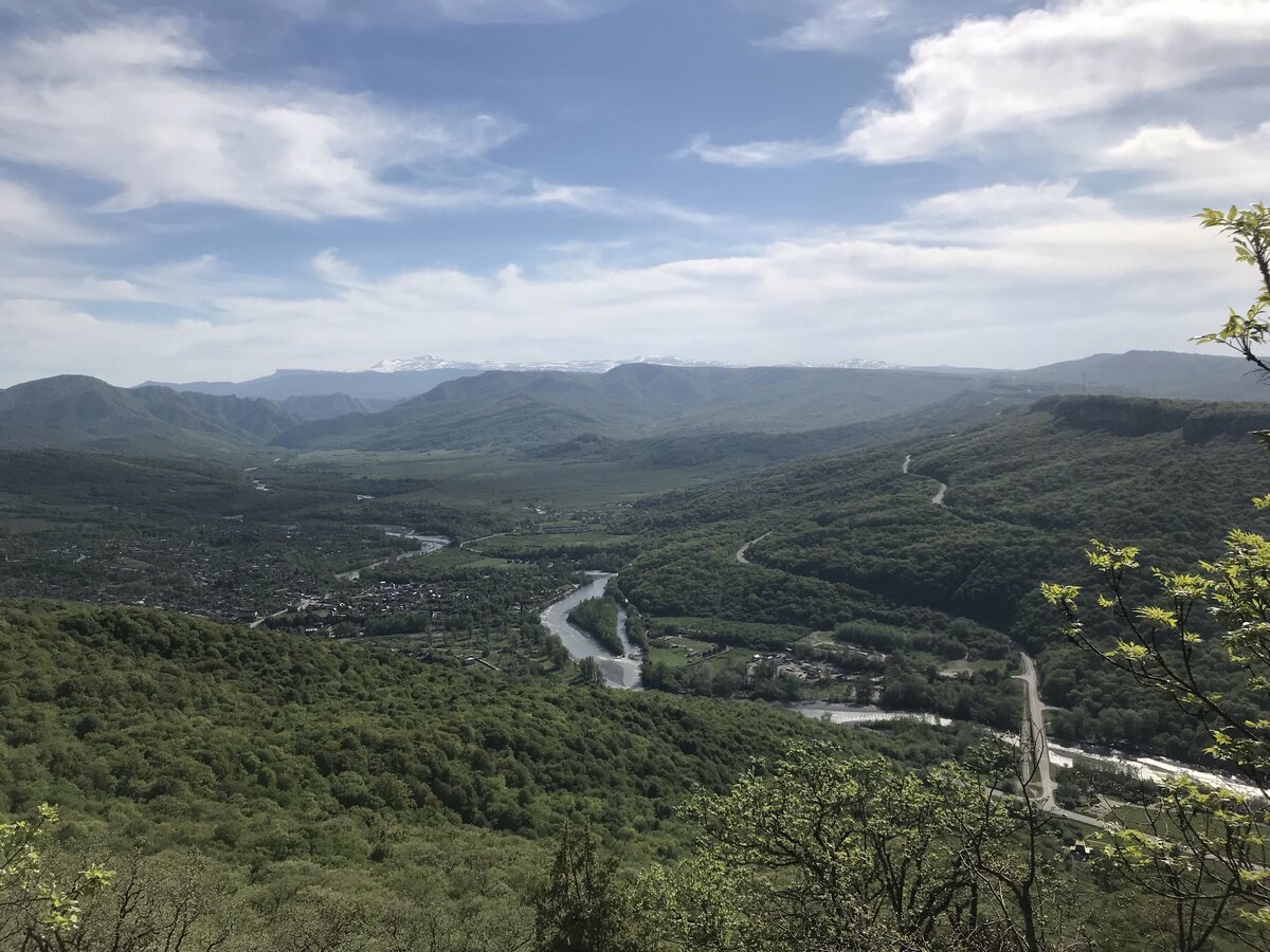 Вид с горы Великан