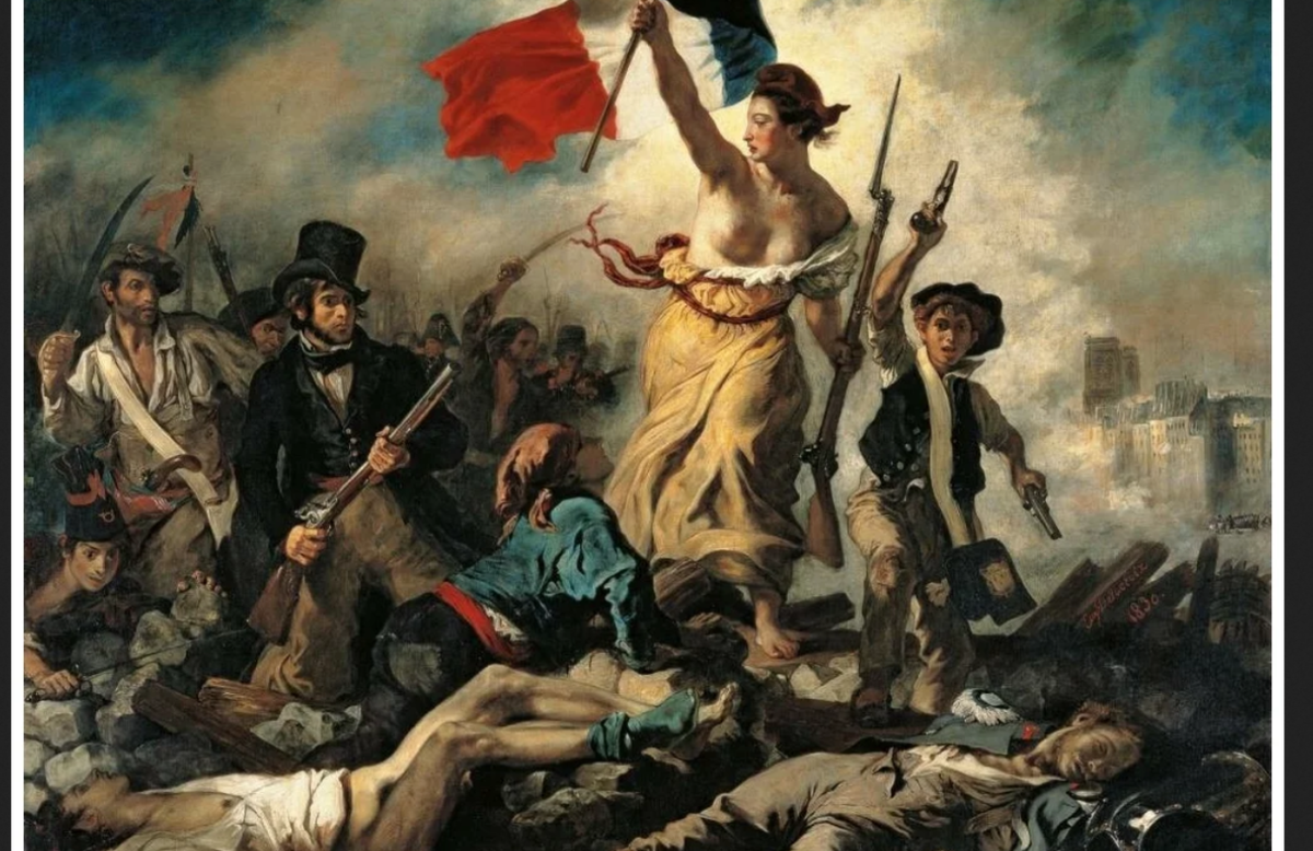 Эжен Делакруа. "Свобода, зовущая на баррикады"