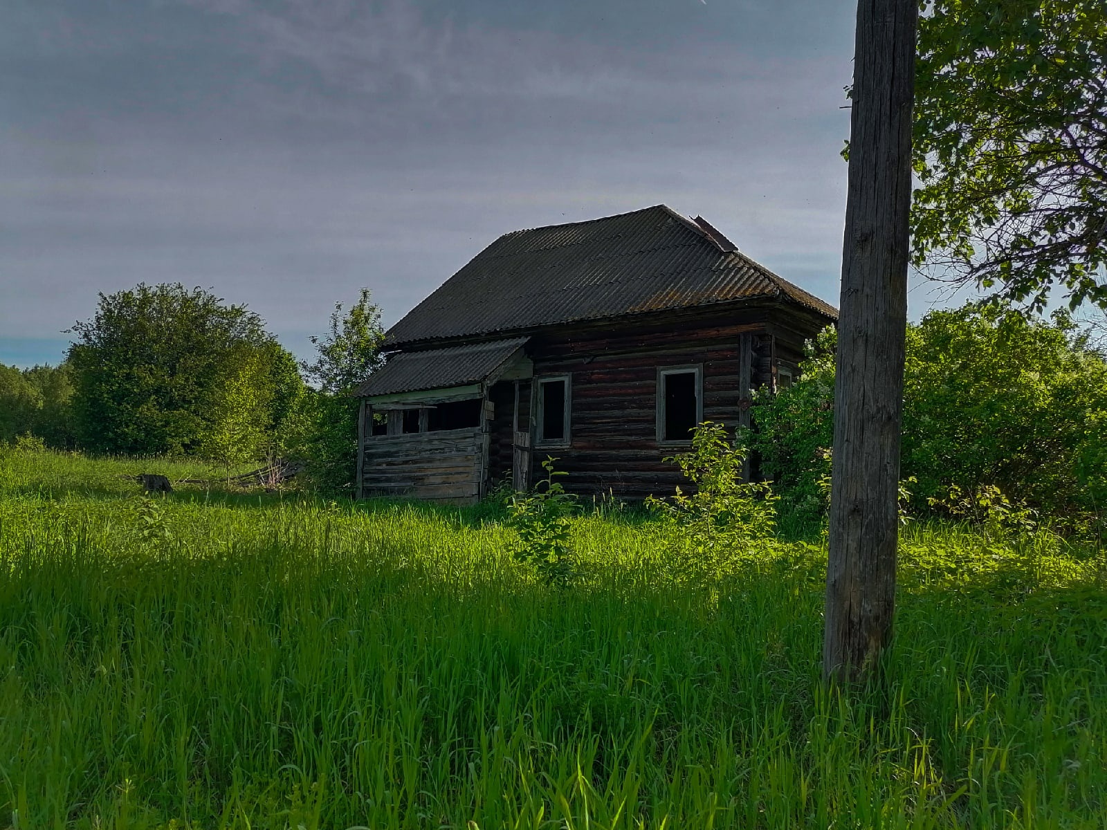 Дом в деревне нижегородская