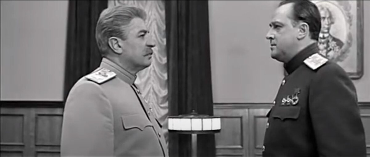 Кадр из фильма «Огненная дуга», 1968 год. Режиссёр: Юрий Озеров.