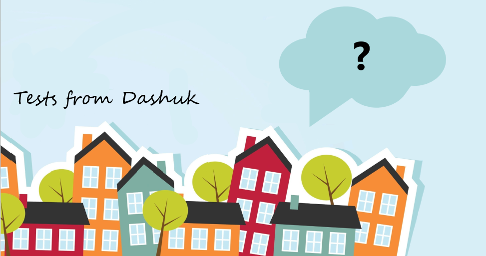 Tests from Dashuk