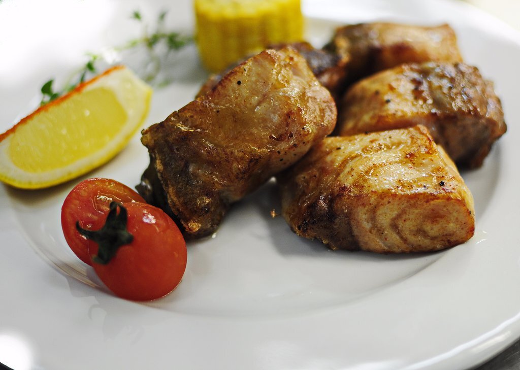 Самый вкусный шашлык получается именно из сома