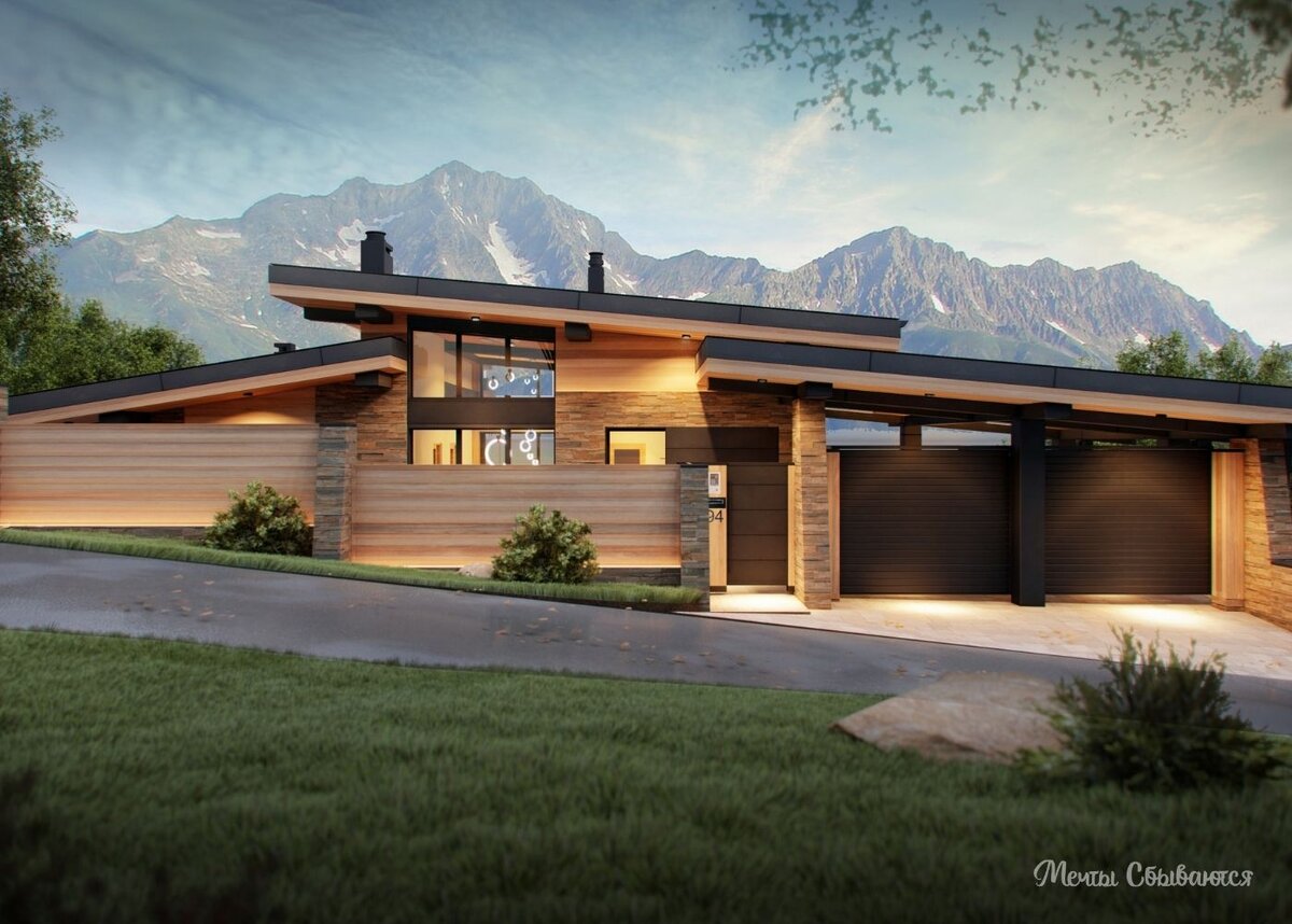 С улицы дом выглядит аккуратно, производит впечатление миниатюрного.