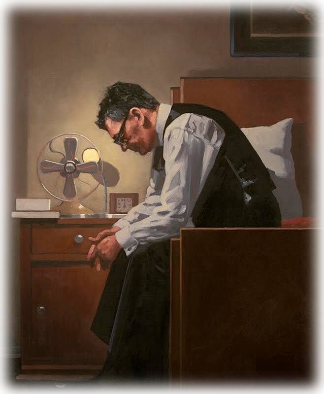 � ���� ��������� /  Jack Vettriano  The Weight' \ ����