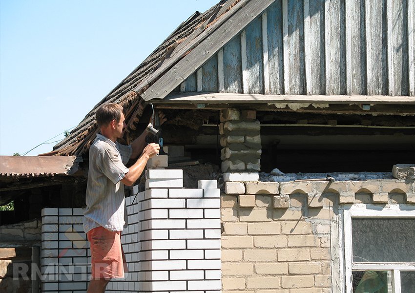 Как правильно поднять крышу дома? - Roof