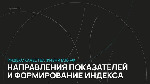 Индекс качества жизни ВЭБ.РФ / Серия 3 / Что из себя представляет база данных индекса?