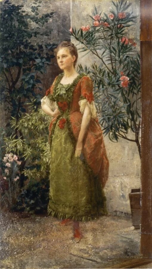 Густав Климт, "Портрет Эмилии Флеге", 1893 год, Музей Альбертины, Вена, Австрия.