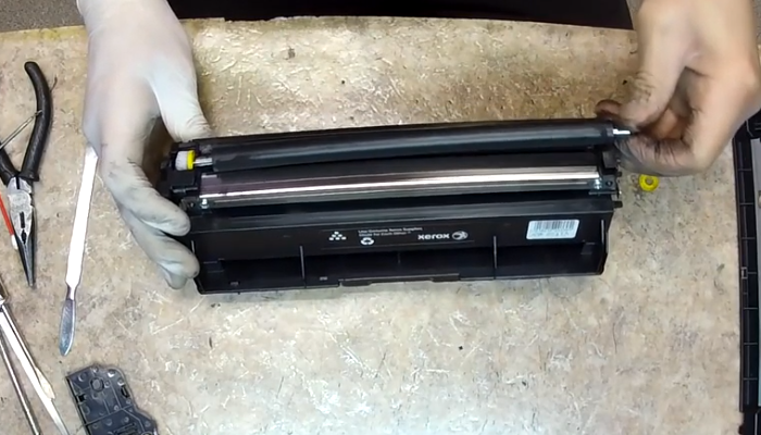 Фото 11. Извлекаем магнитный ролик