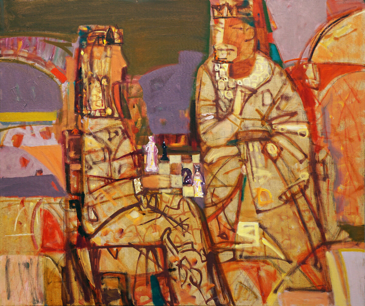 Игра. 2022. Х., м., 72,5х86,5 