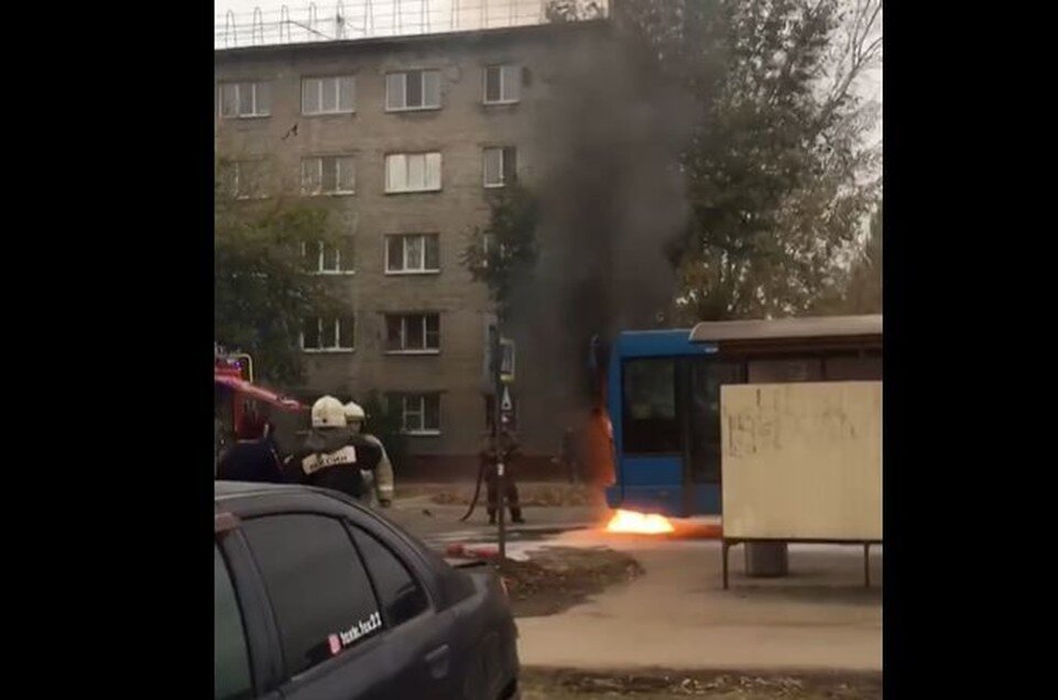     Фото: скриншот с видео "Инцидент Баранул"