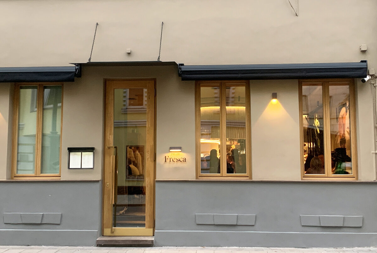 Фасад ресторана Sangre Fresca