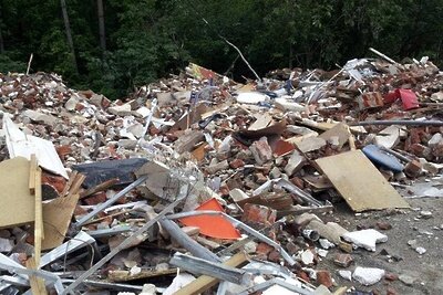    Навалы мусора в Подмосковье © Пресс-служба Министерства экологии и природопользования Московской области