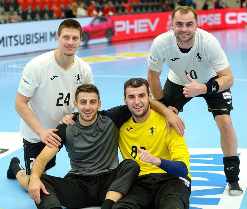 Зураб Гогава, Зураб Цинцадзе, Давид Никабадзе и Ираклий Кбилашвили (слева направо)