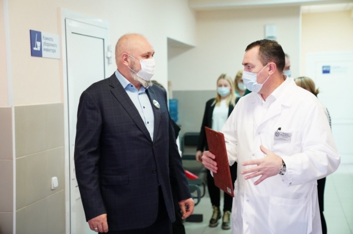    Губернатор Кузбасса посетил проходящих реабилитацию участников СВО