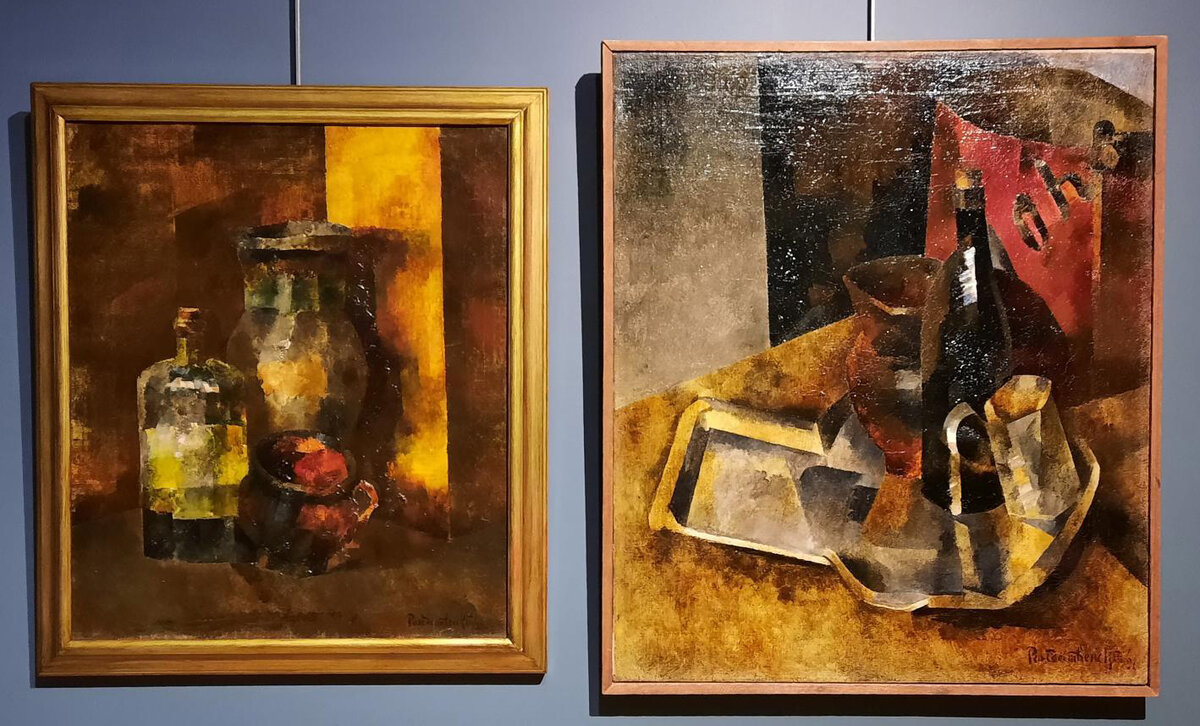 В. Рождественский. Два натюрморта 1921 г.