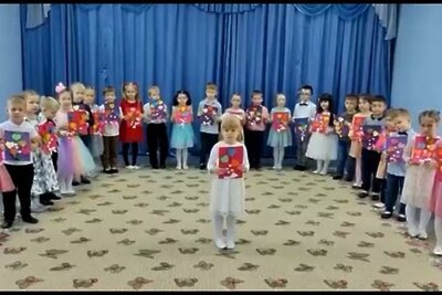    Дети росгвардейцев поздравляют своих мам © Пресс-служба Главного управления Росгвардии по Московской области