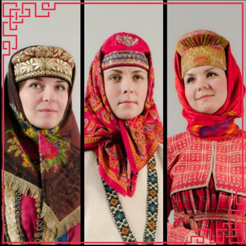 Как носили платки на Руси (фотографии) - kosma-idamian-tushino.ru
