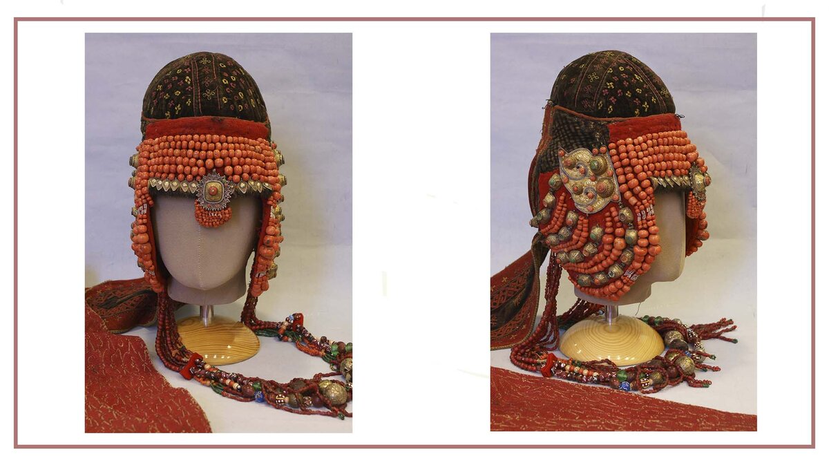 Саукеле – головной убор женский свадебный. Каракалпаки. Дельта Амударьи. XIX в.