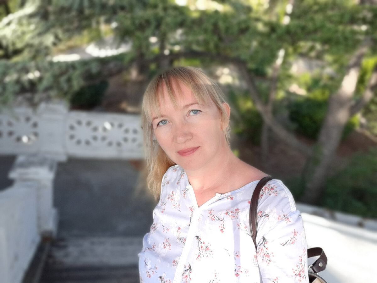 В контактных линзах