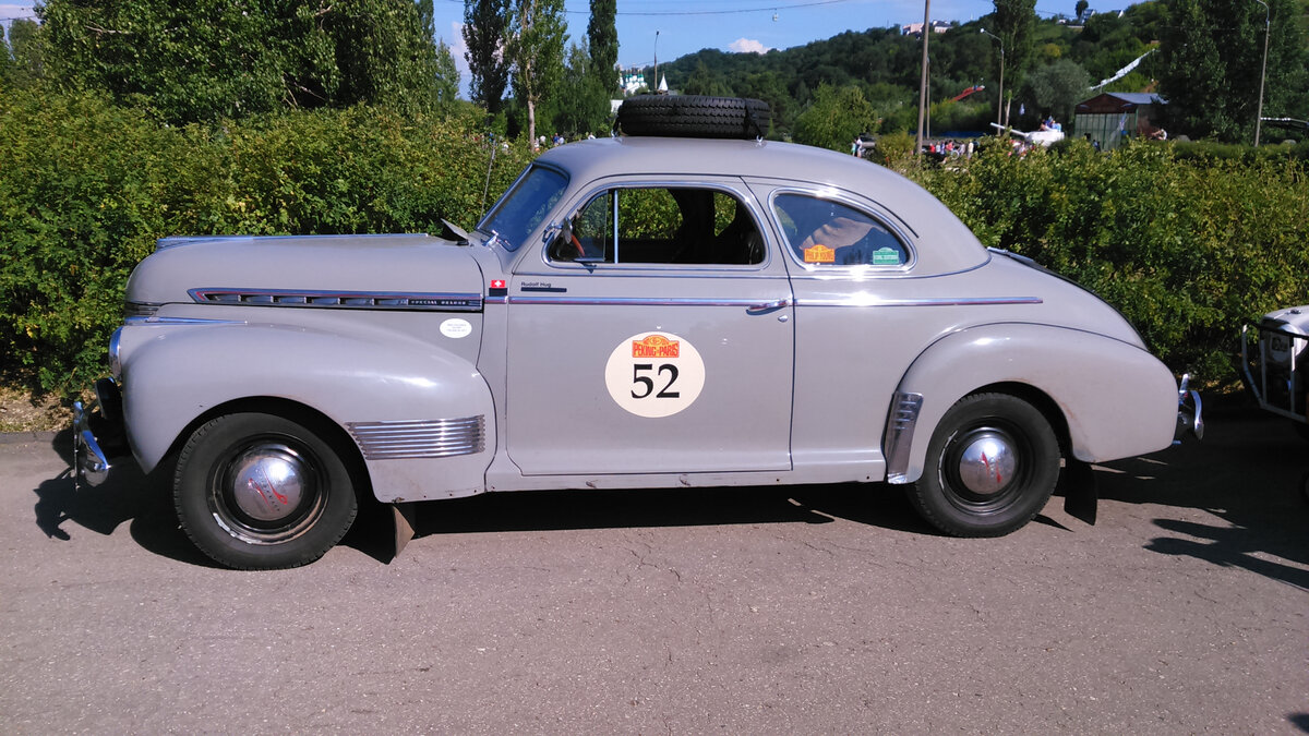 "Шевроле" 1941 года, кузов "купе". Фото автора.