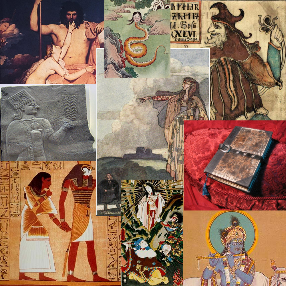 Персонажи мифов разных народов