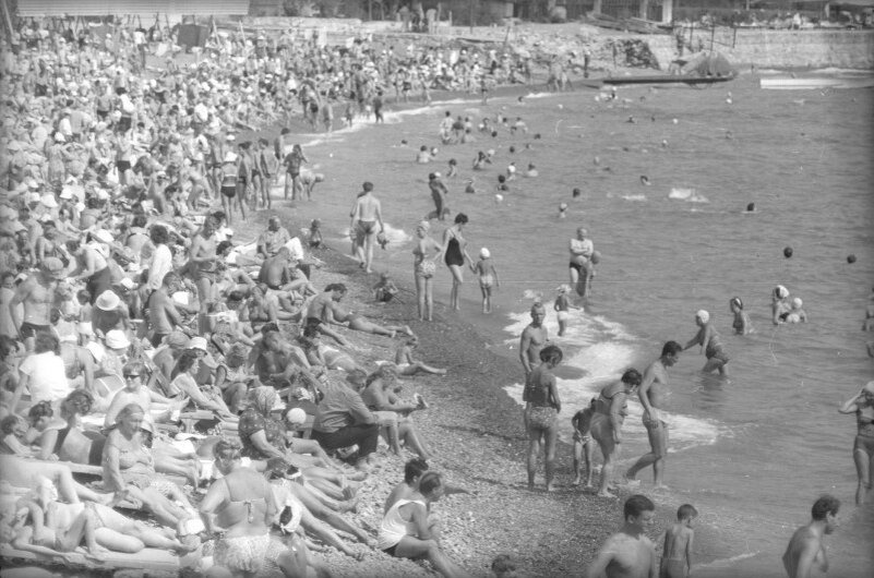 Алушта. Виктор Ершов, сентябрь 1968 года, г. Алушта, МАММ/МДФ.