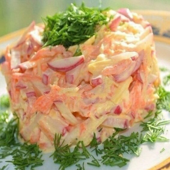 Салат для поддержания фигуры