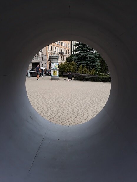 Рига, 2 августа 2021. Кто где, а я в норке. 
