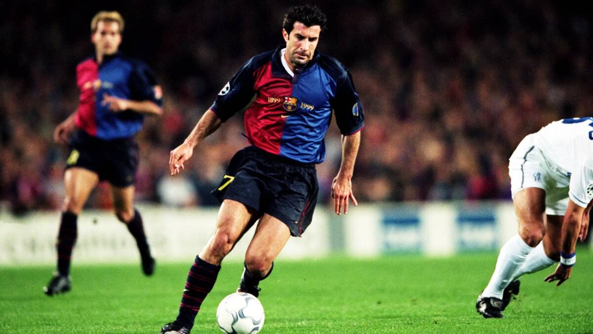 Фигу в "Барселоне"