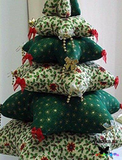 Елочка из ярусов в виде звезд