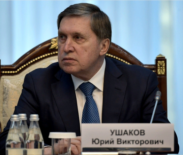 Юрий Ушаков, помощник Президента России по международным вопросам. Скриншот экрана компьютера. Визави Джейка Салливана. Именно эта парочка готовила протокольную встречу Байдена и Путина.