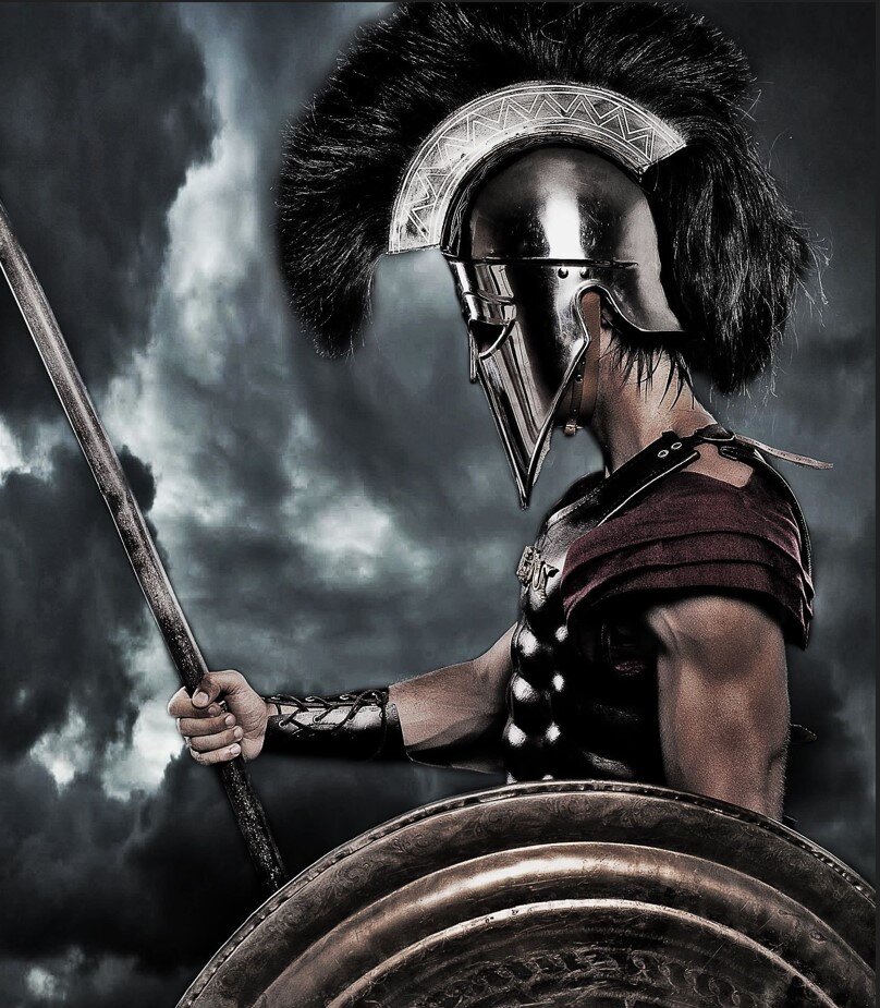 Образ воина Спарты (автор Gio Tarantini)