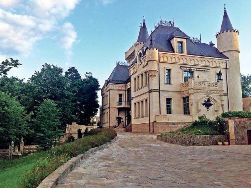 Замок Пугачевой и Галкина в селе Грязи. Фото из открытых источников.