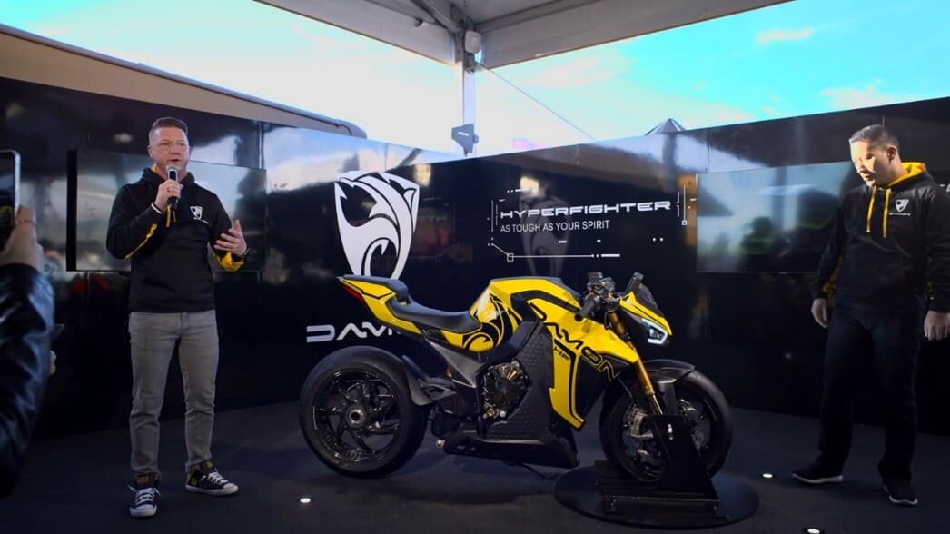 презентация Damon Motors HyperFighter Colossus на CES 2022