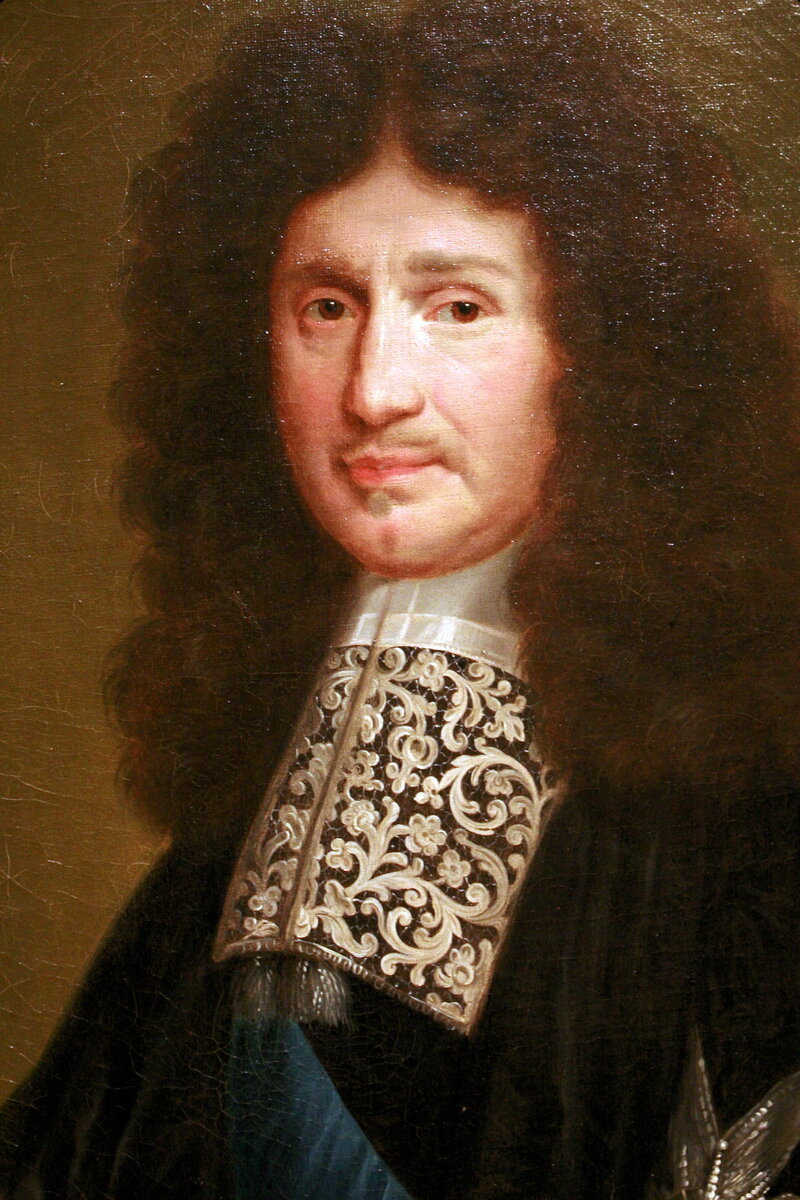 «Портрет Кольбера». Картина XVIII века, созданная на основе гравюры Робера Натея, опубликованной в 1676 году