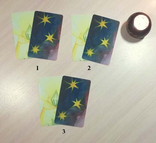 Выбор вариантов на колоде "Карты Любви".