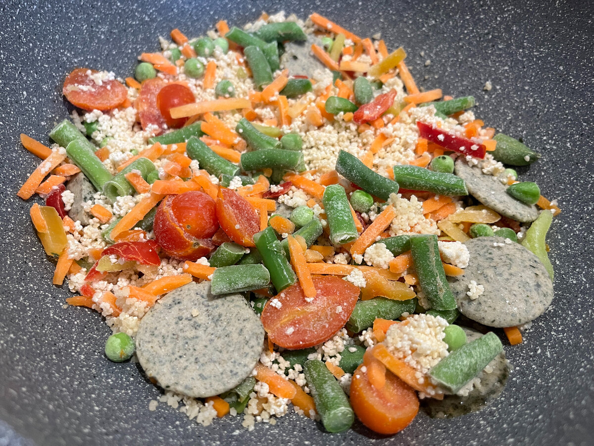 Кускус с соусом «Марокко»
