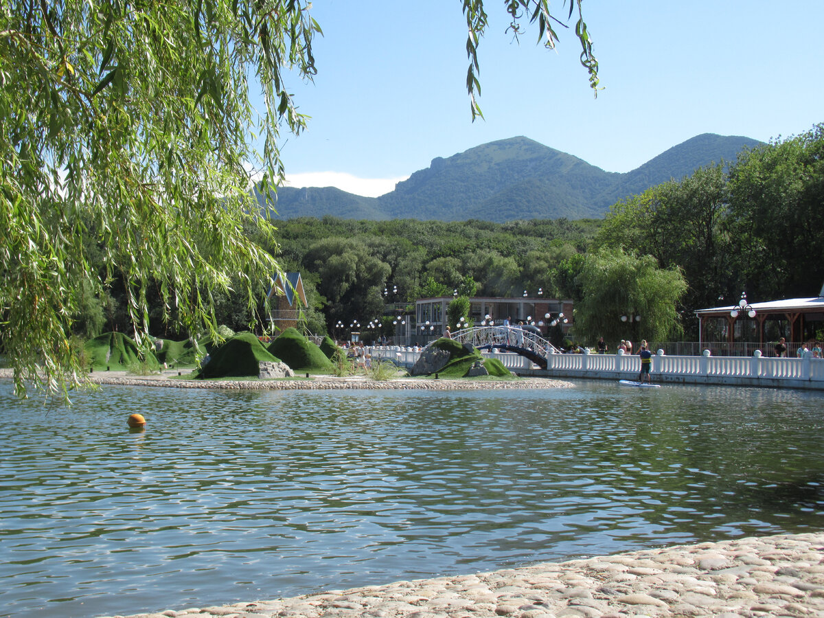 Курортное озеро в г.Железноводск