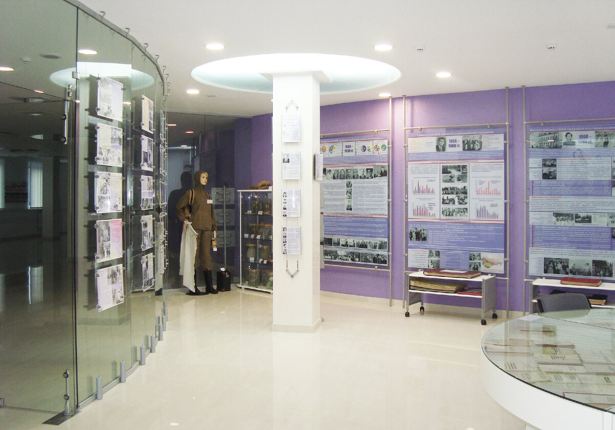 Оформление музея ТНИИКИП в Тюмени. Студия dsgn.tmn.