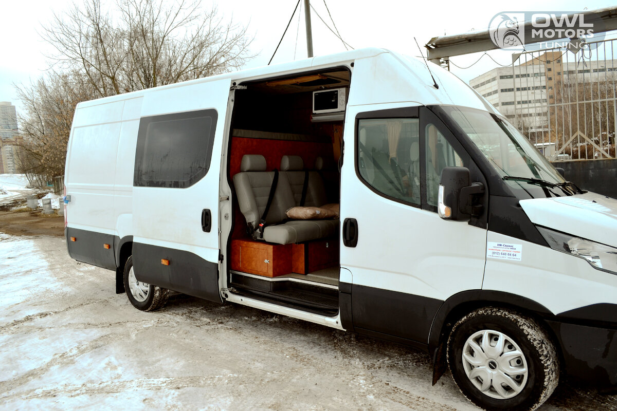 IVECO DAILY. Грузопассажирский фургон повышенной комфортности.
