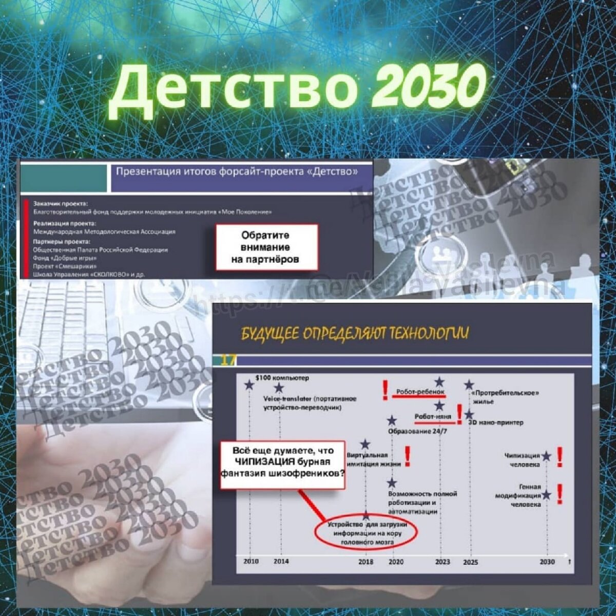 Форсайт проекте детство 2030