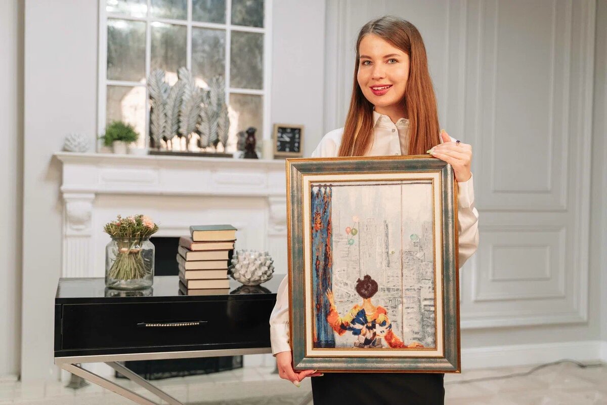 Набор для вышивания МК-078 Токийское окно. 1975  