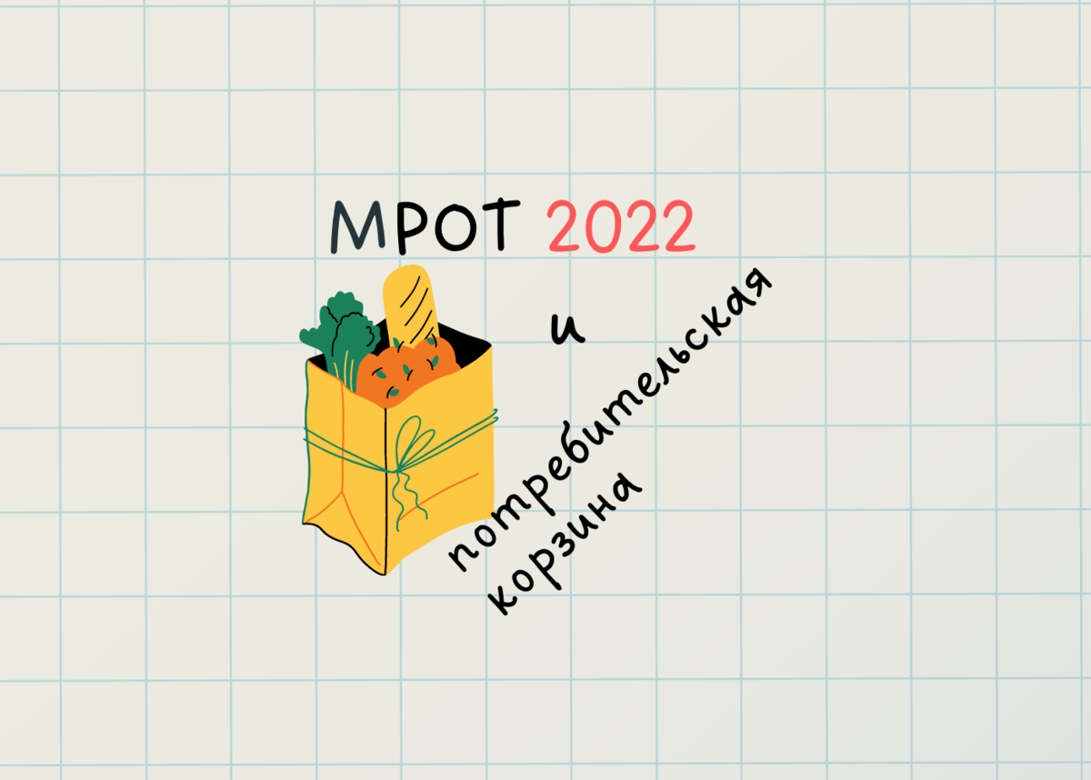 МРОТ 2022 и потребительская корзина 2022