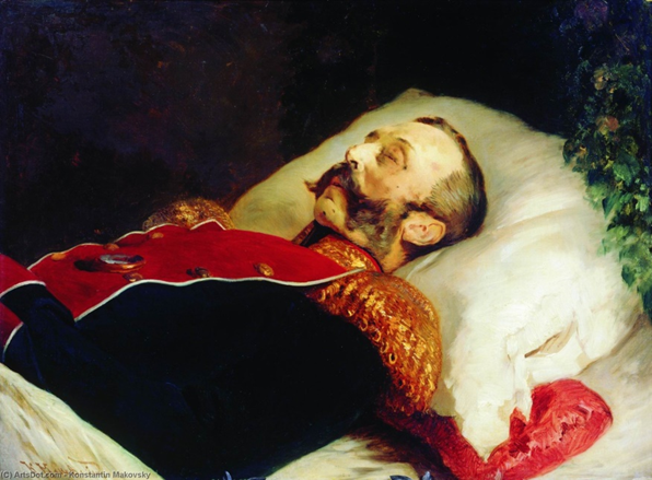 Александр II на Смертном одре