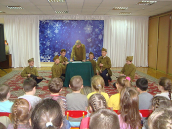 Сценка "Танкисты"