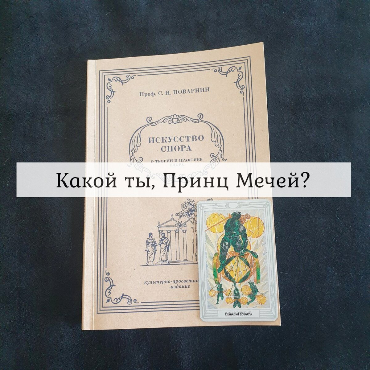 Принц Мечей, "Искусство спора" Поварнин