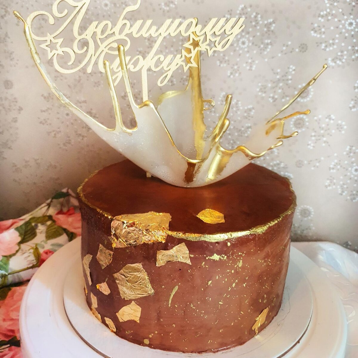 Это мой первый торт! Торт "Груша в шоколаде"