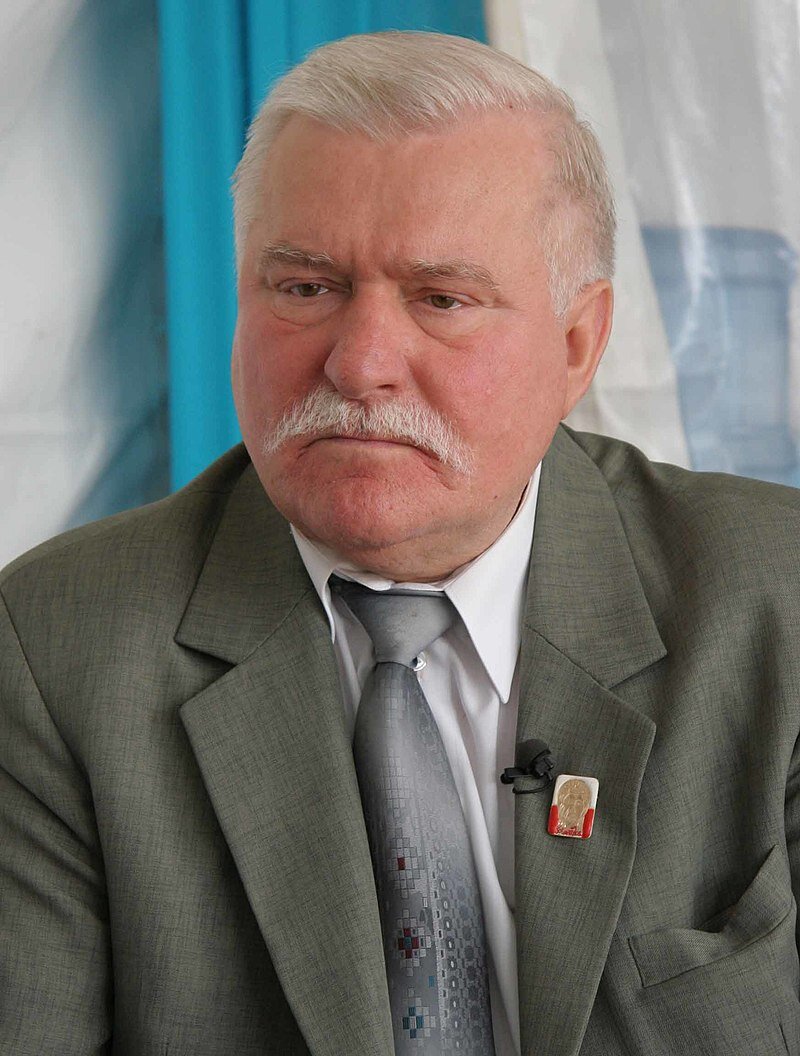 Экс-президент Польши Лех Валенса. Фото из "Википедии"